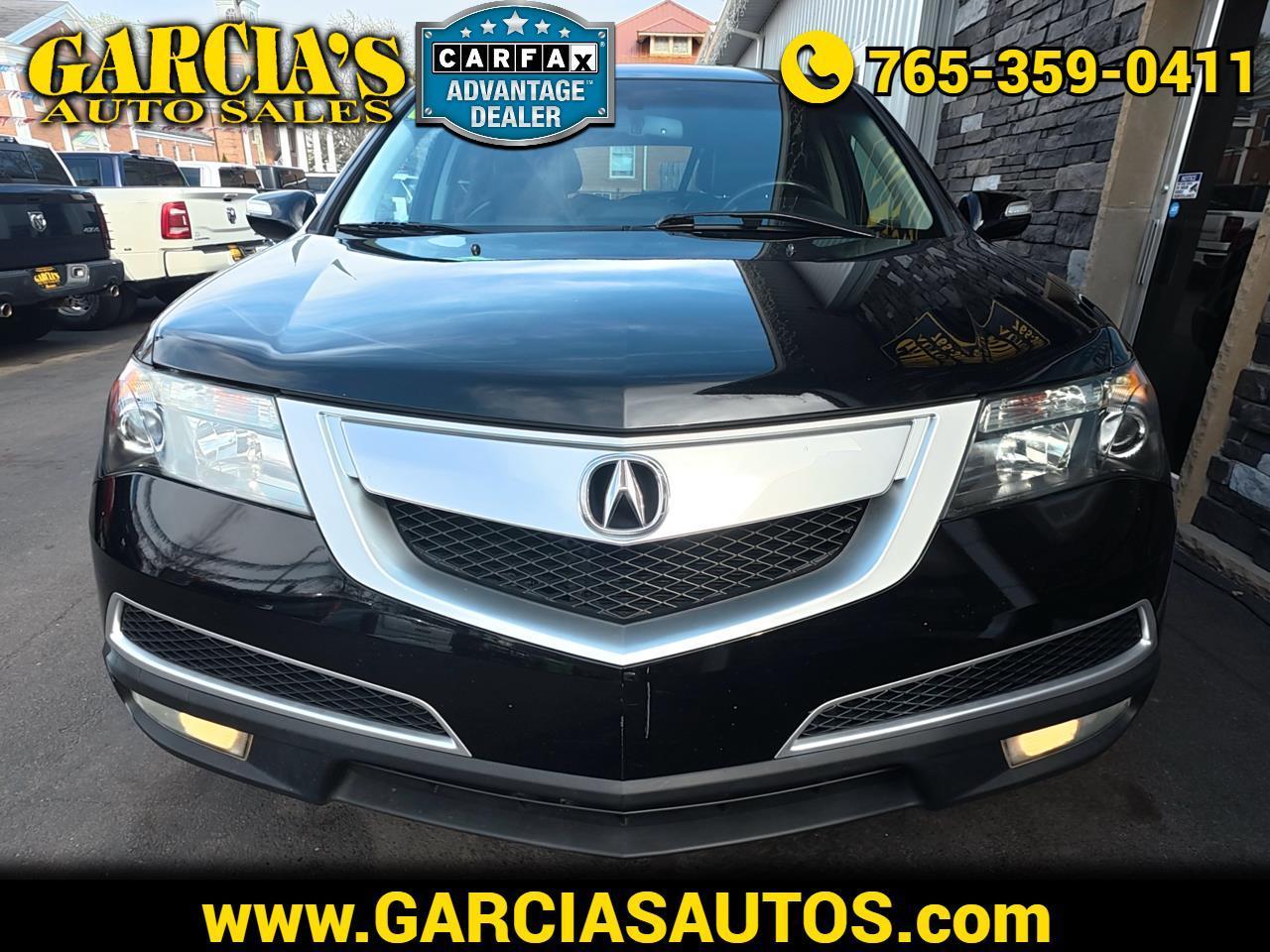 2012 Acura MDX AWD 4dr Tech Pkg