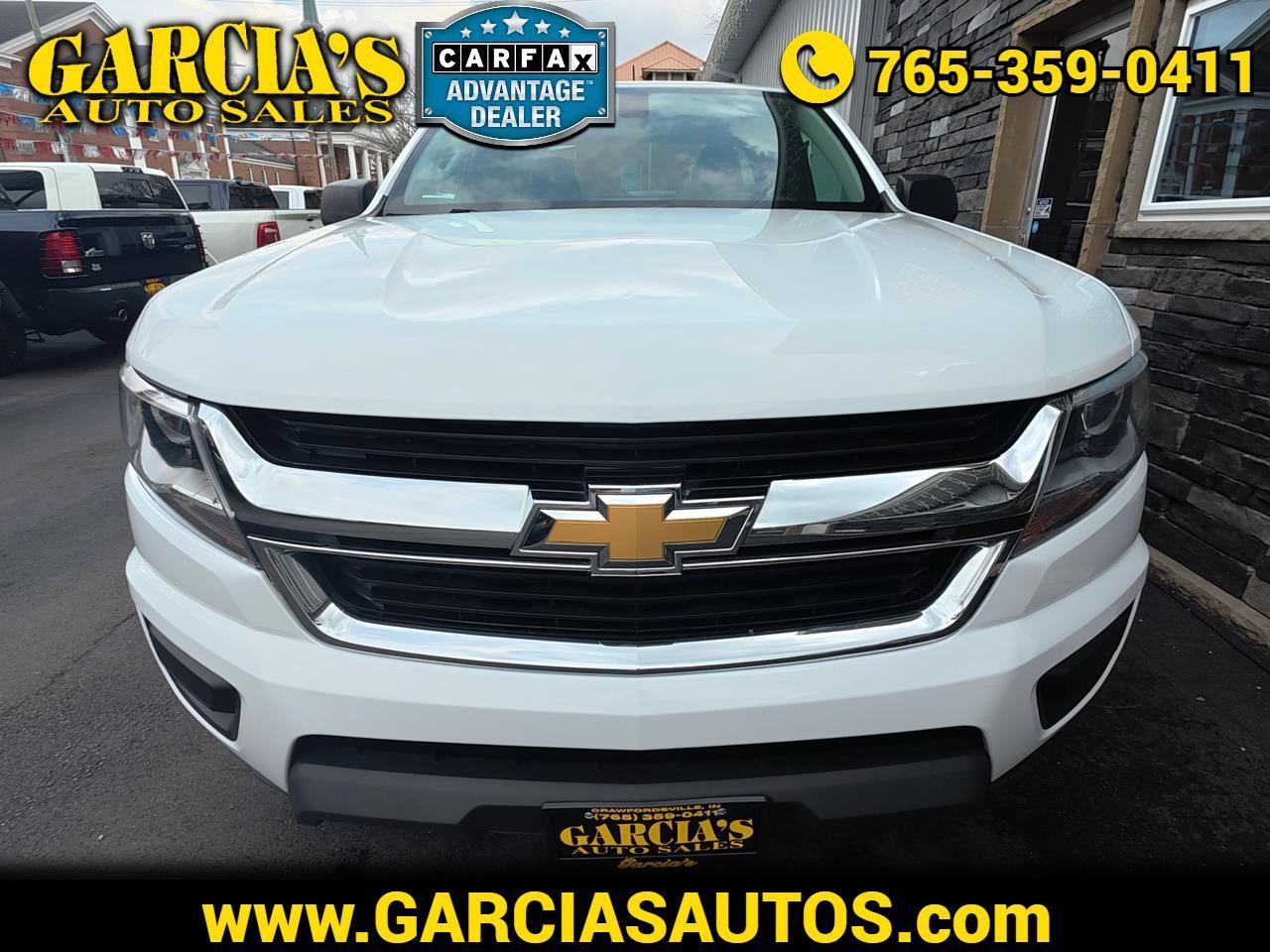 2020 Chevrolet Colorado 4WD Ext Cab 128" Work Truck