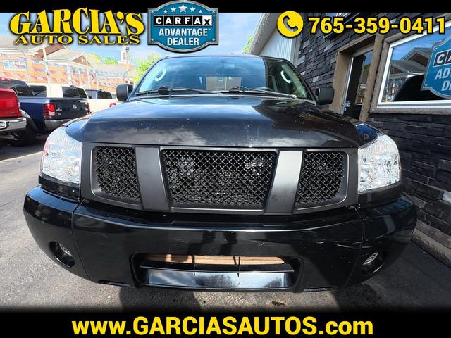 Black 2011 Nissan Titan S Crew Cab Pickup Truck 4X2 Automatic