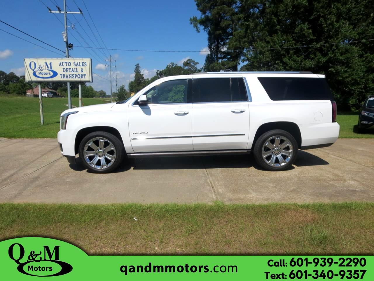 Used 2015 GMC Yukon XL 2WD 4dr Denali for Sale in Flowood MS 39232 Q&M Motors