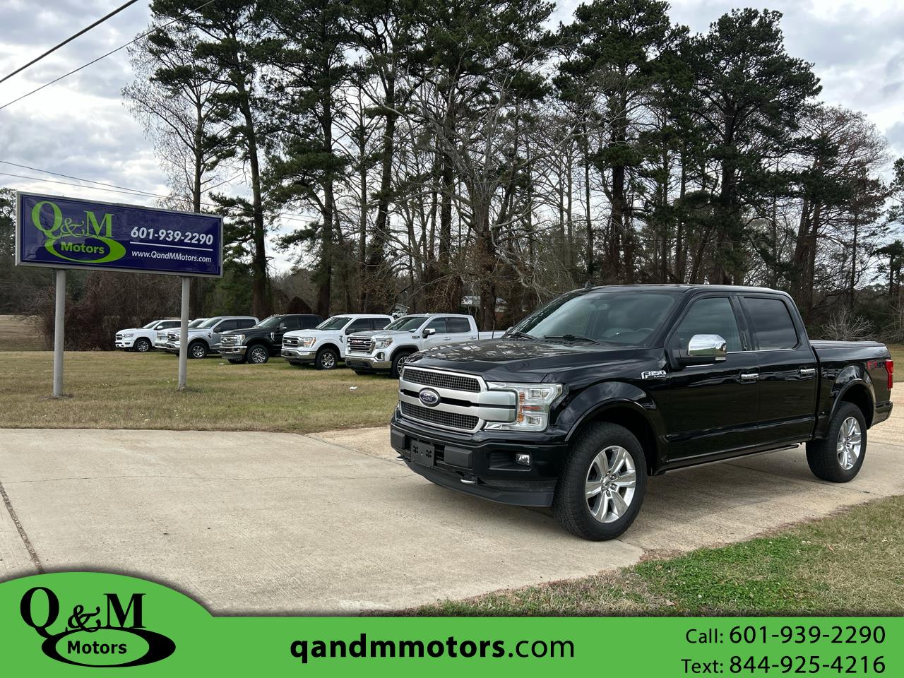 2018 Ford F-150 Platinum 4WD SuperCrew 5.5' Box
