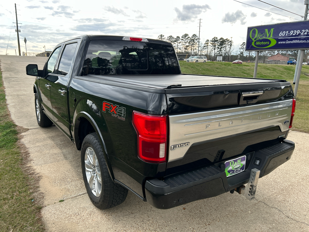 Ford F-150 Platinum 4WD SuperCrew 5.5' Box 2018