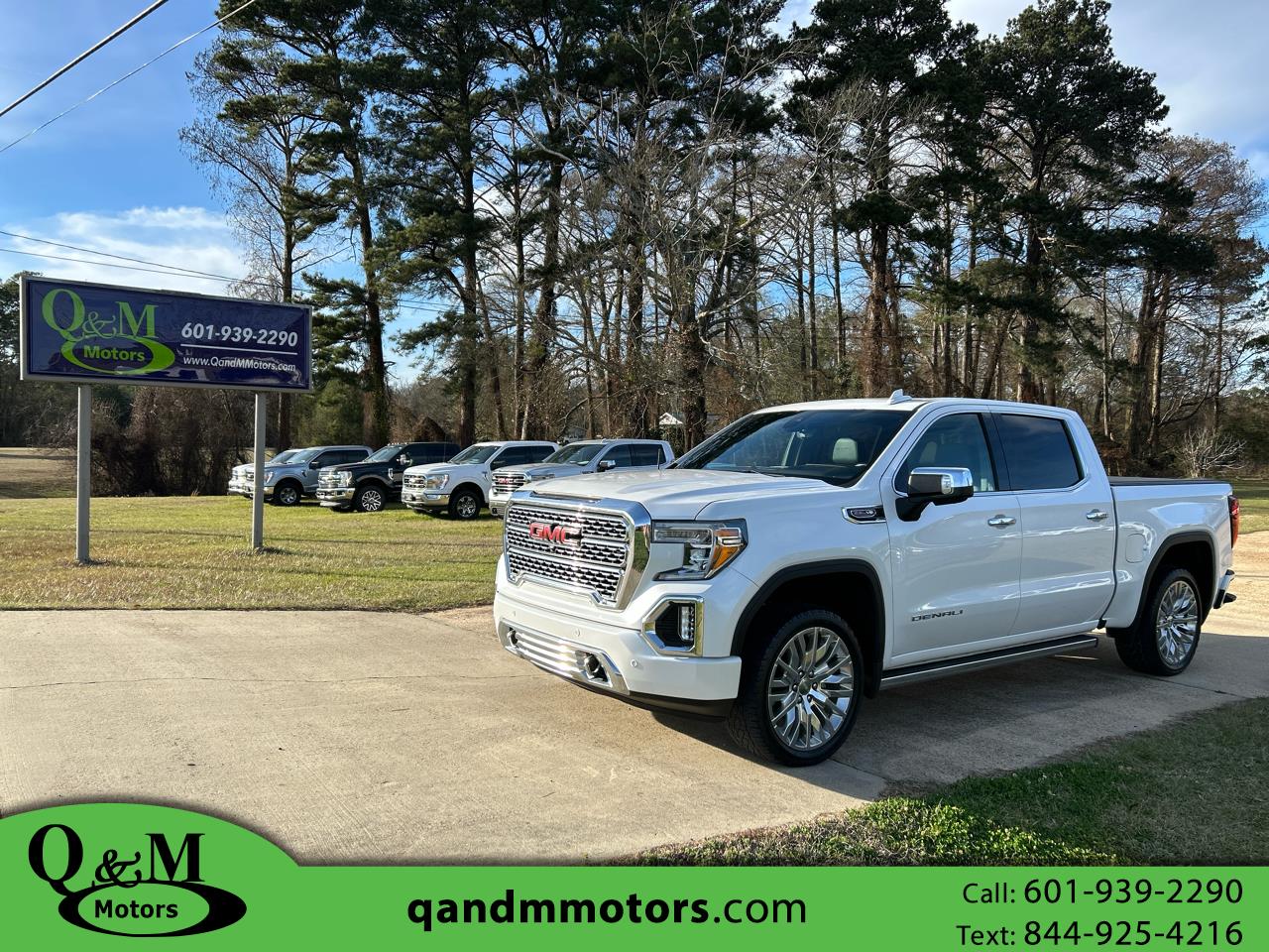 GMC Sierra 1500 4WD Crew Cab 147" Denali 2019