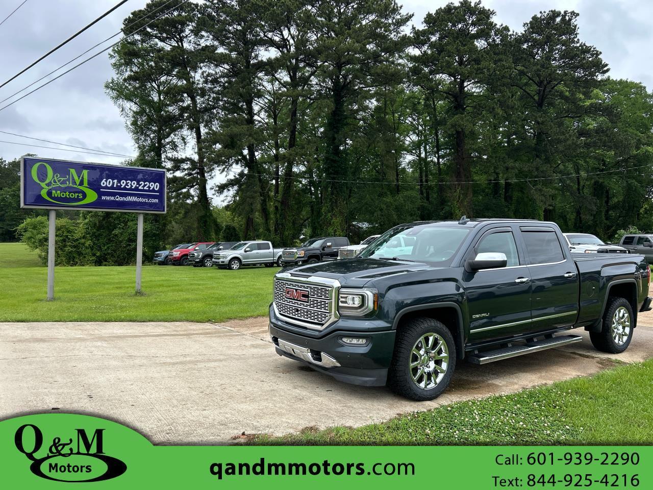 GMC Sierra 1500 4WD Crew Cab 153.0" Denali 2017