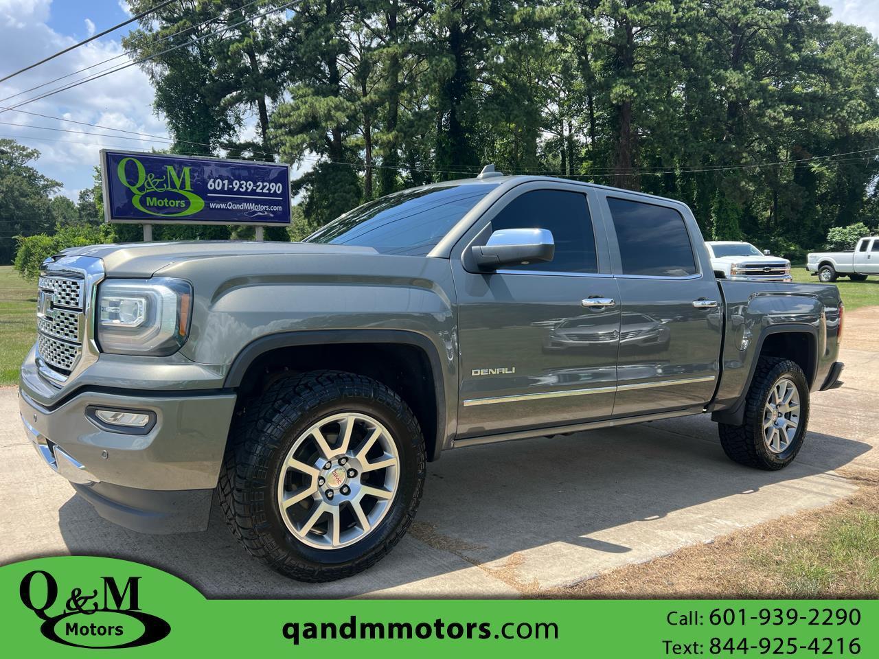 GMC Sierra 1500 4WD Crew Cab 143.5" Denali 2018