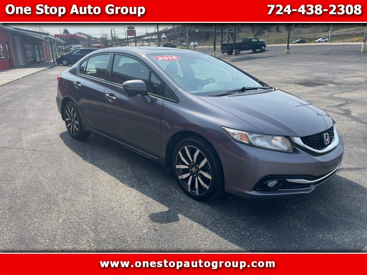 2015 Honda Civic Sedan 4dr CVT EX-L