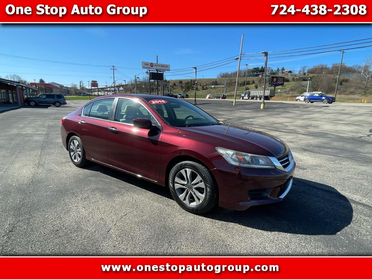 2015 Honda Accord Sedan 4dr I4 CVT LX