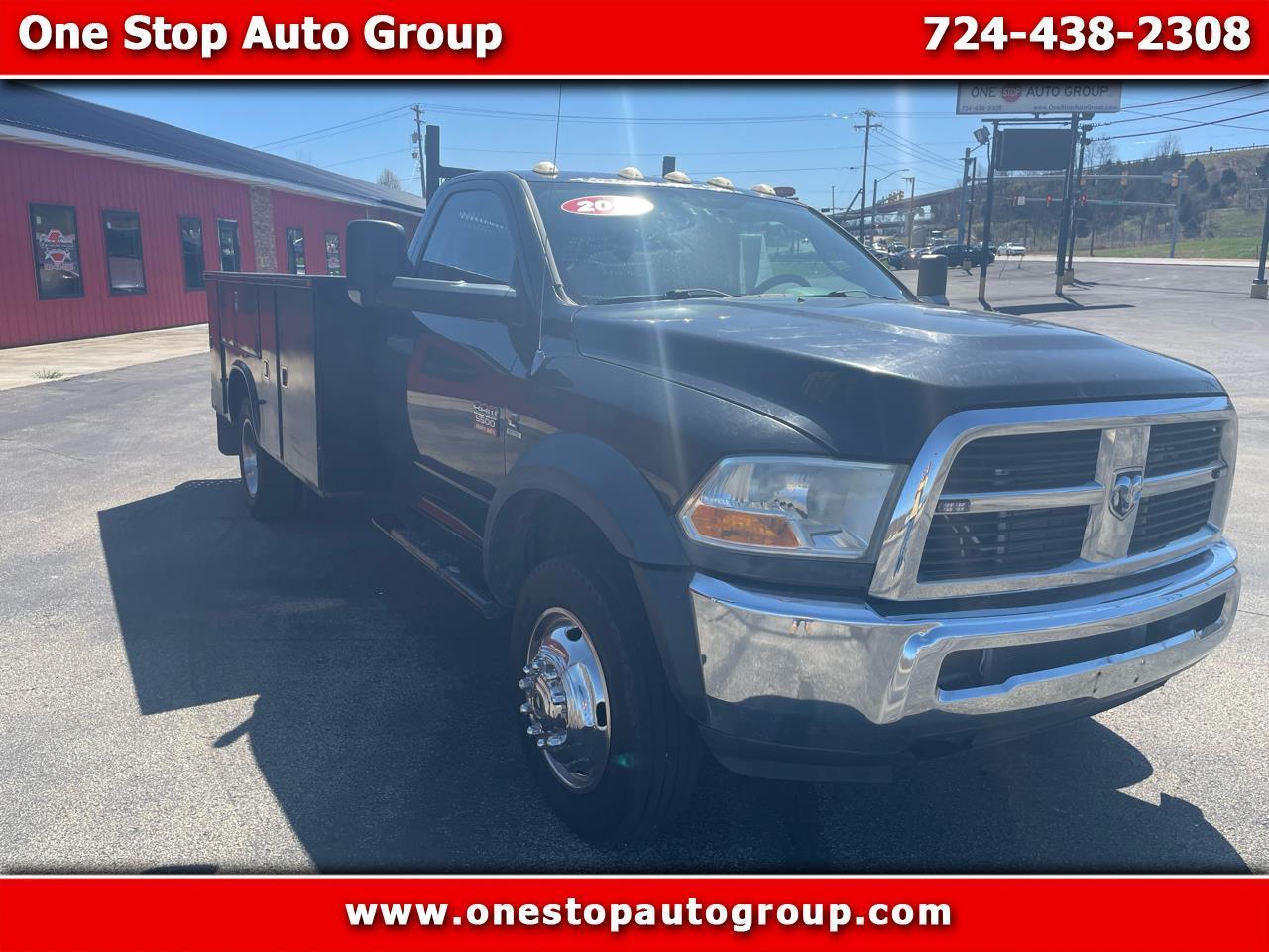 2011 RAM 5500 4WD Reg Cab 168" WB 84" CA ST