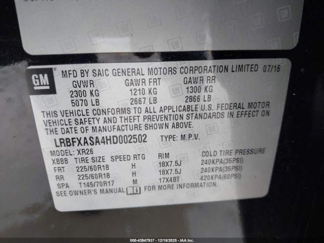 Buick Envision Preferred 2017