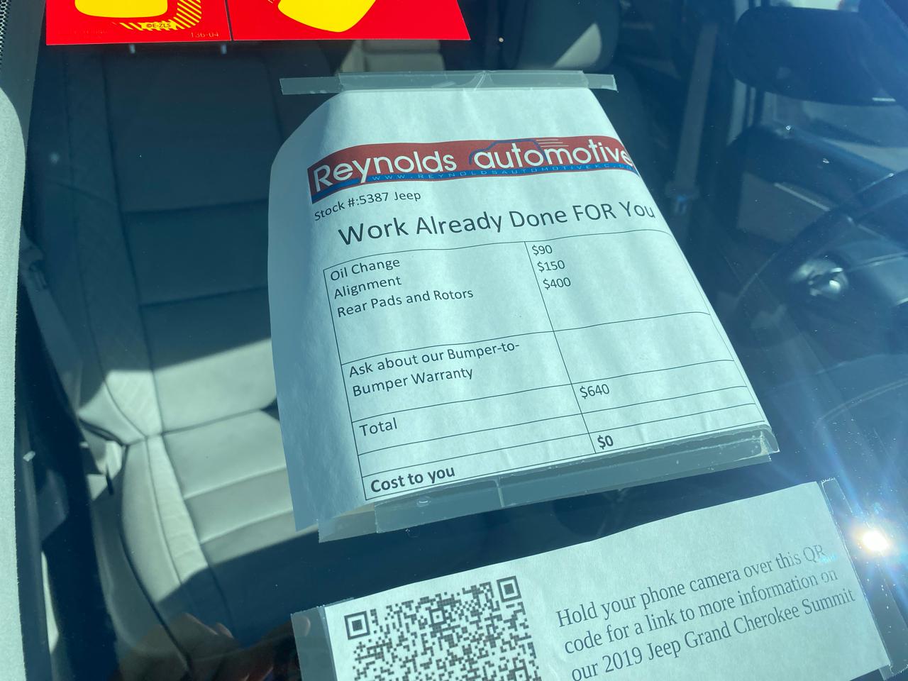 Jeep Grand Cherokee Summit 4x4 2019