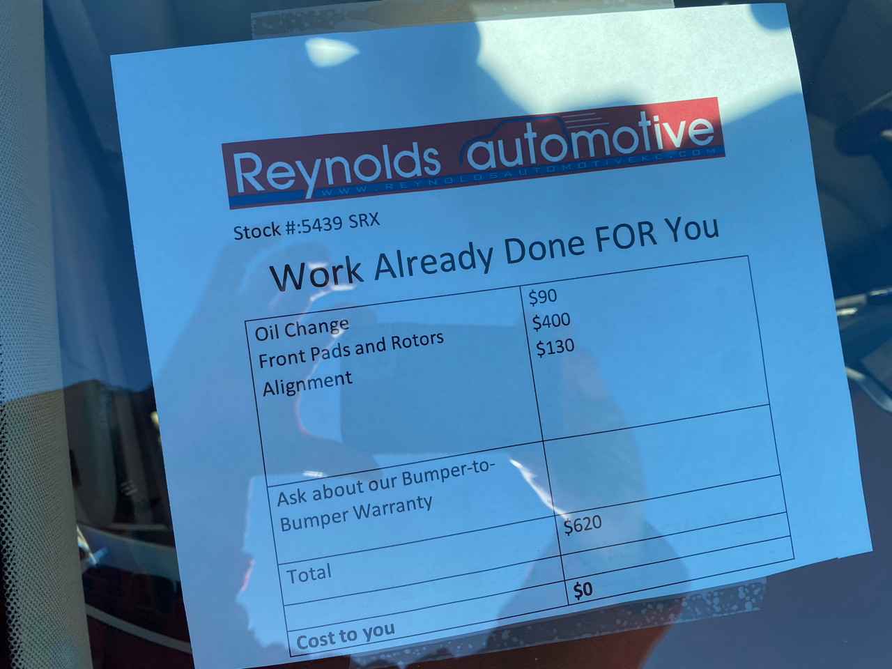 Cadillac SRX AWD 4dr Premium Collection 2010