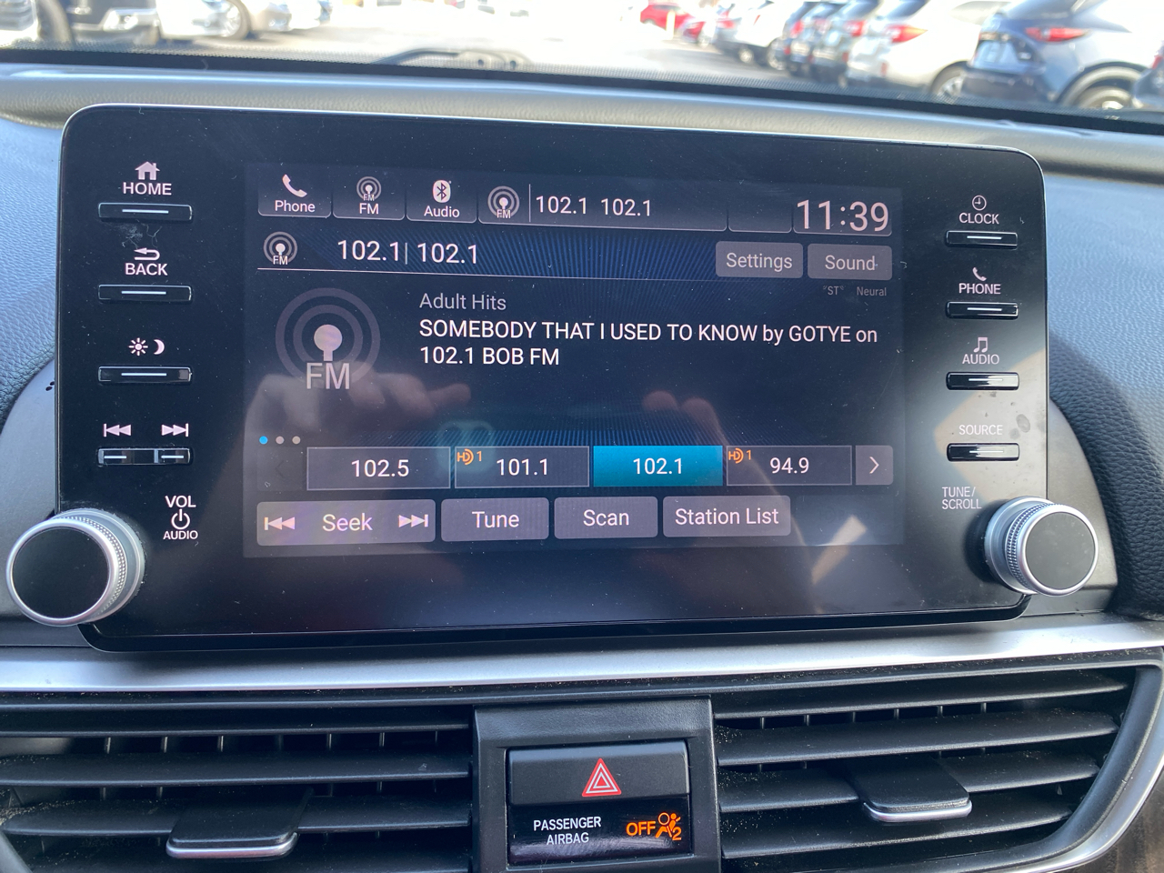 Honda Accord Sedan EX-L 1.5T CVT 2018