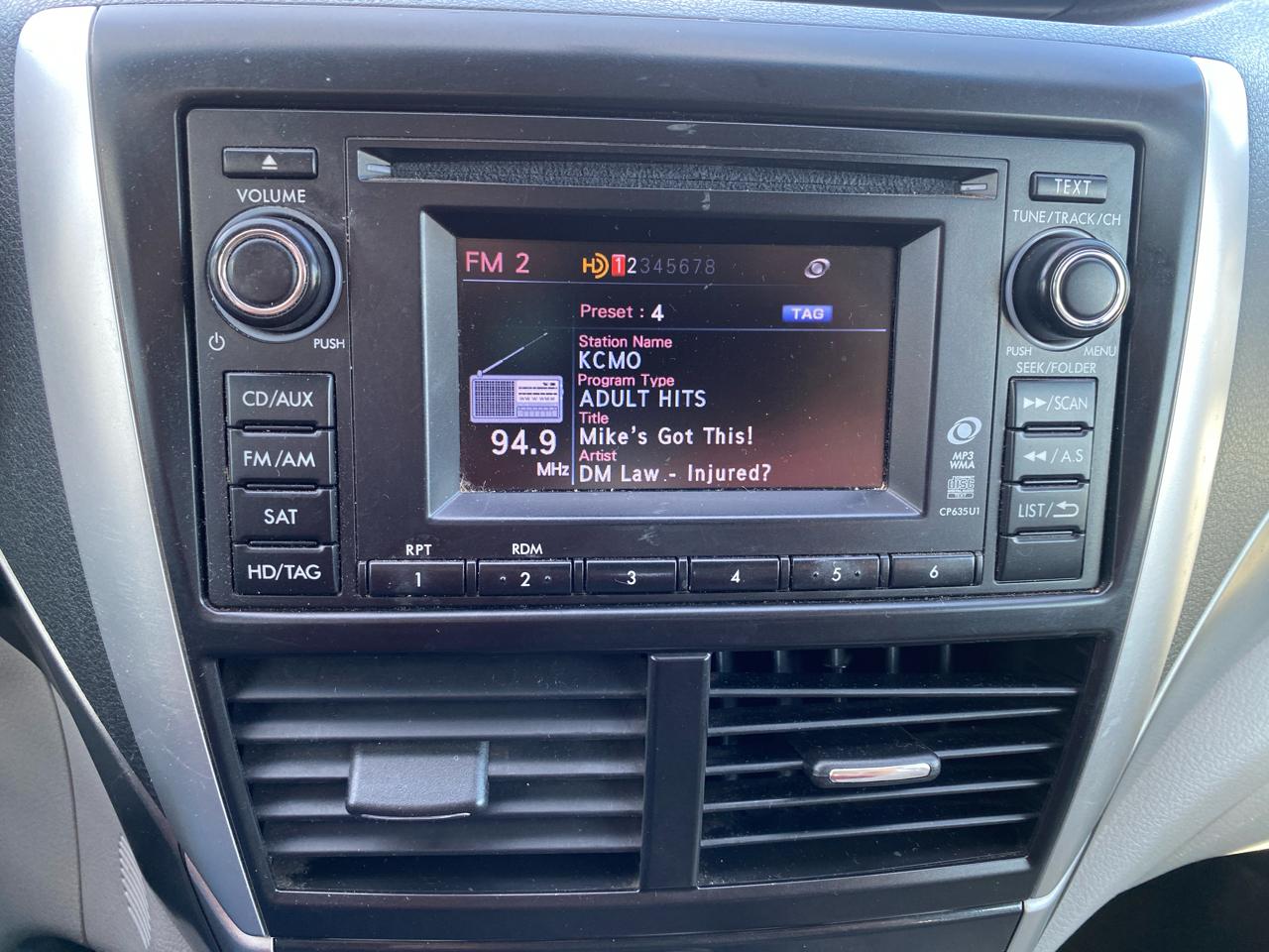 Subaru Forester 4dr Auto 2.5X Touring 2012