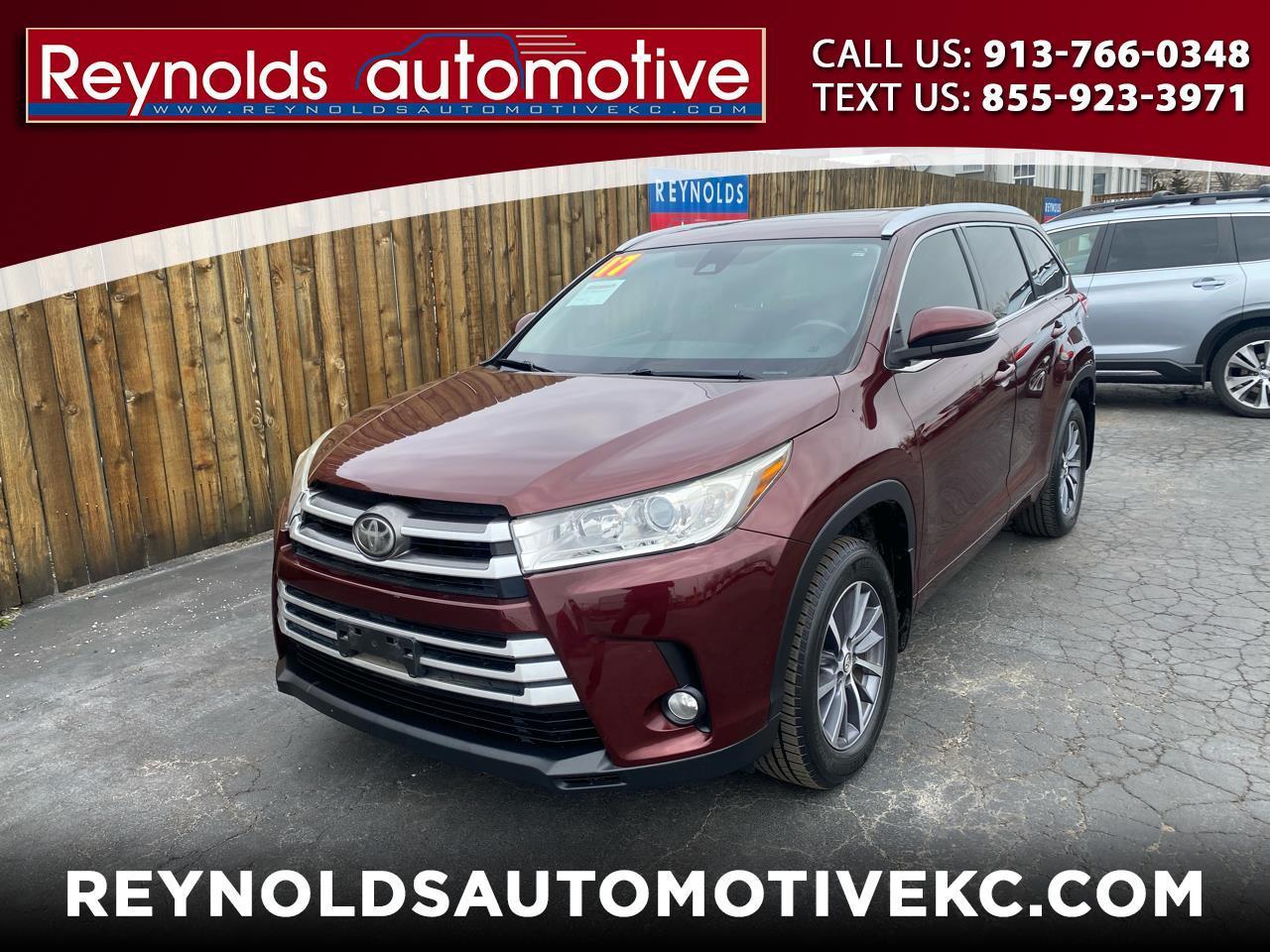 2017 Toyota Highlander XLE V6 AWD (Natl)
