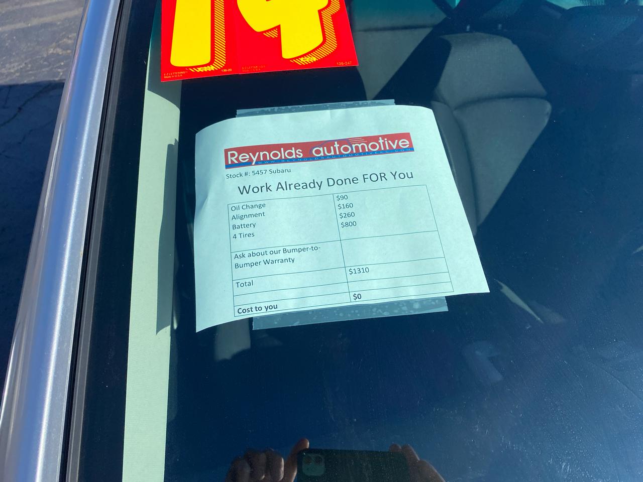 Subaru Impreza Wagon 5dr Auto 2.0i Sport Premium 2014