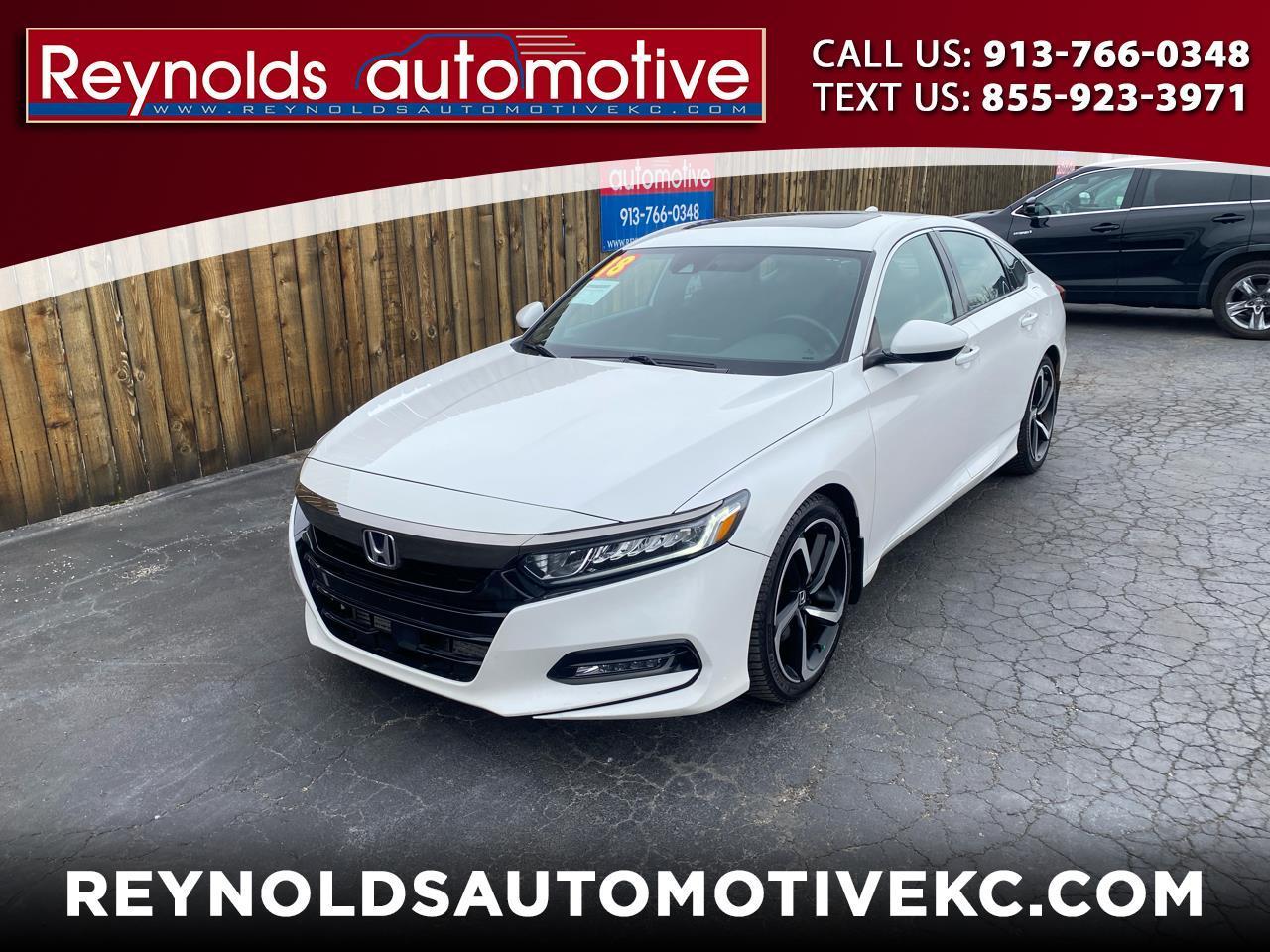 2018 Honda Accord Sedan Sport 2.0T Manual