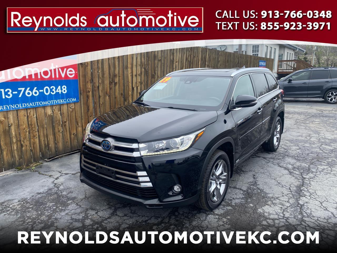 2019 Toyota Highlander Hybrid Limited V6 AWD (Natl)