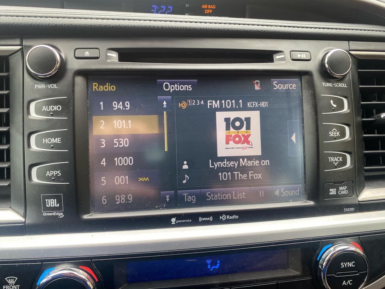 Toyota Highlander Hybrid Limited V6 AWD (Natl) 2019