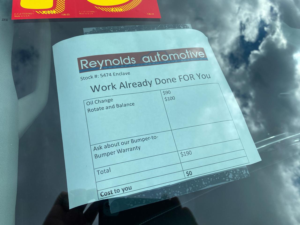 Buick Enclave FWD 4dr Premium 2016