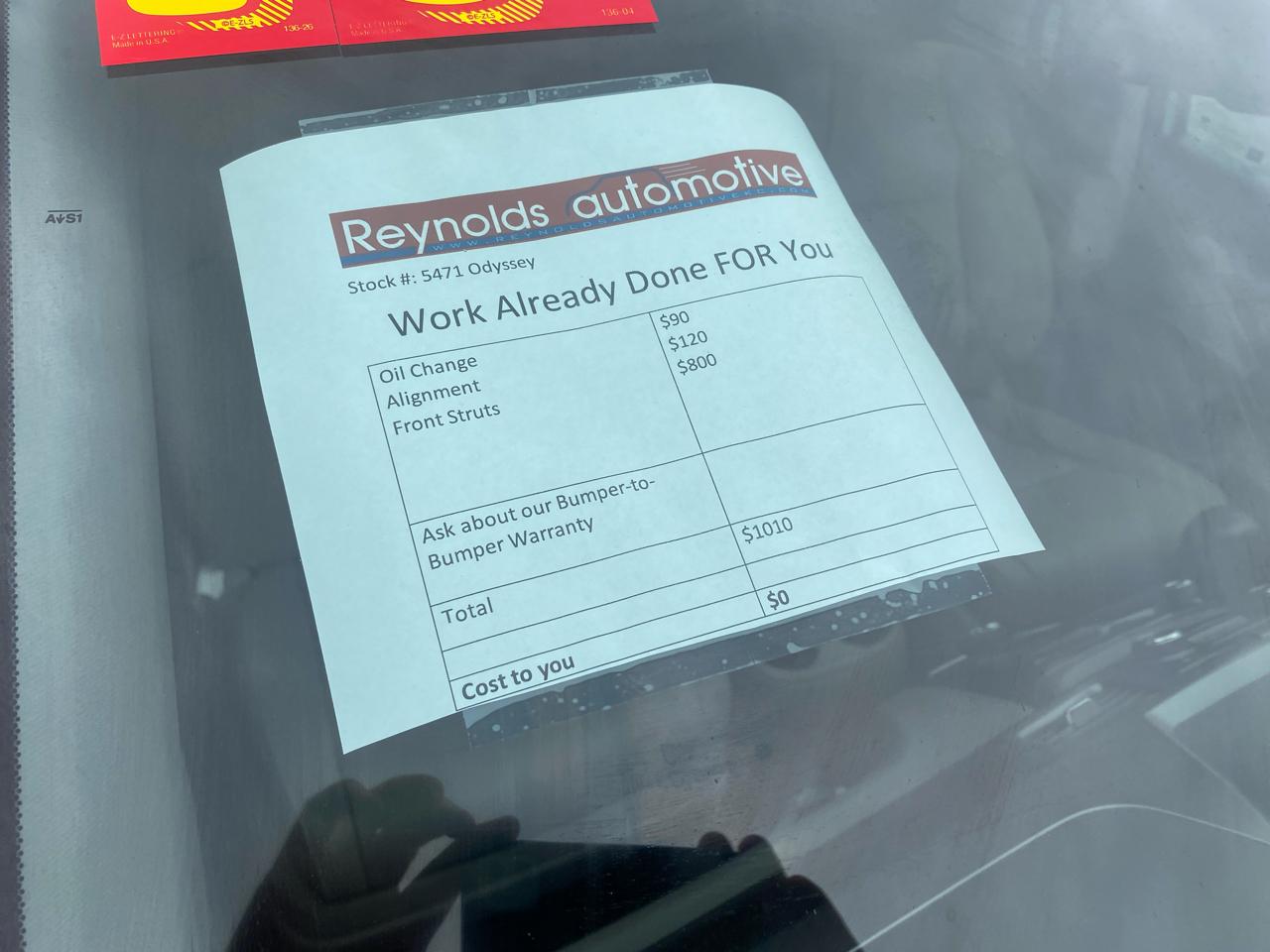 Honda Odyssey EX-L Auto 2017