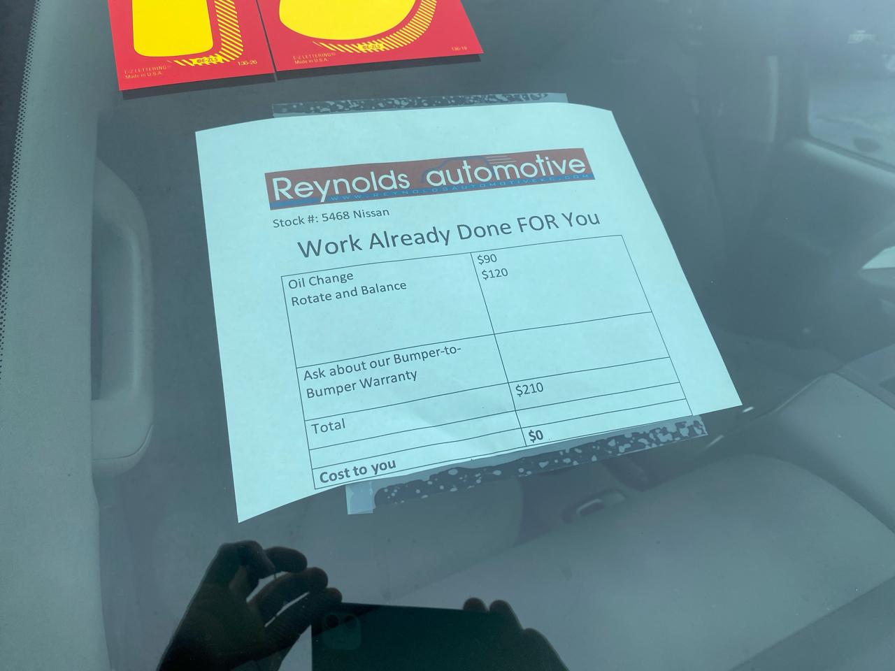 Nissan Frontier 2WD Crew Cab SWB Auto SV 2015