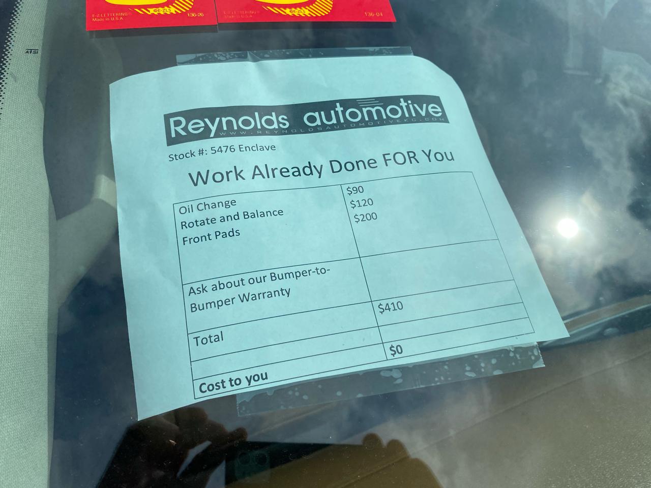 Buick Enclave FWD 4dr Premium 2017