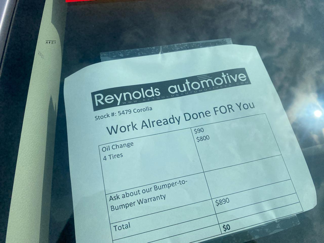 Toyota Corolla LE CVT (Natl) 2020