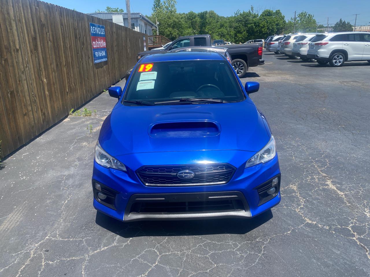 Subaru WRX Premium Manual 2019