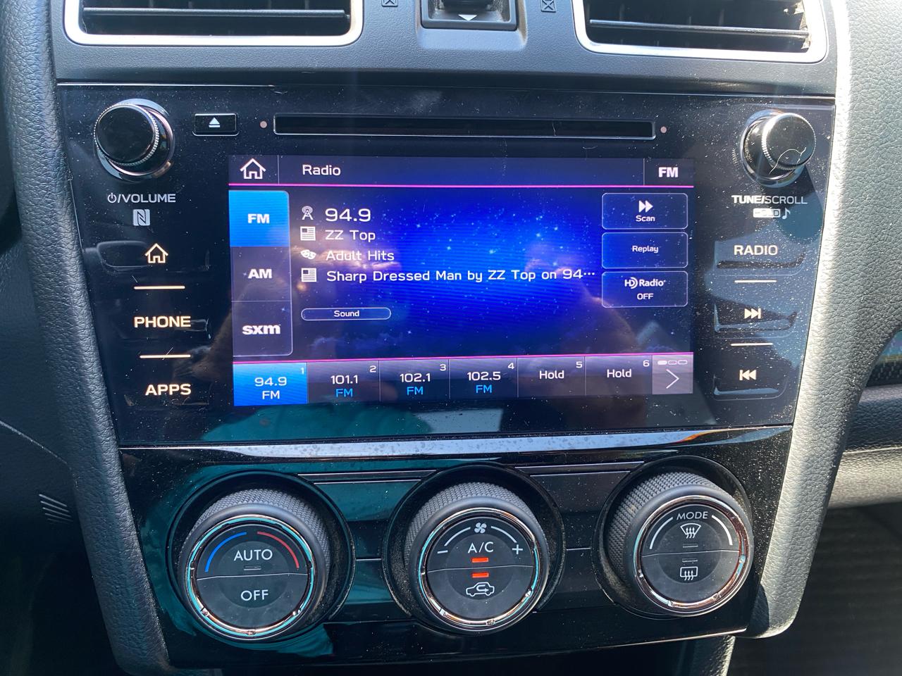 Subaru WRX Premium Manual 2019