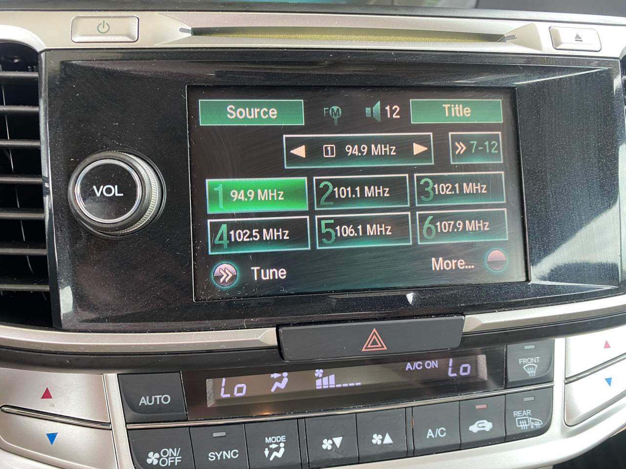 Honda Accord Sedan 4dr V6 Auto EX-L 2015