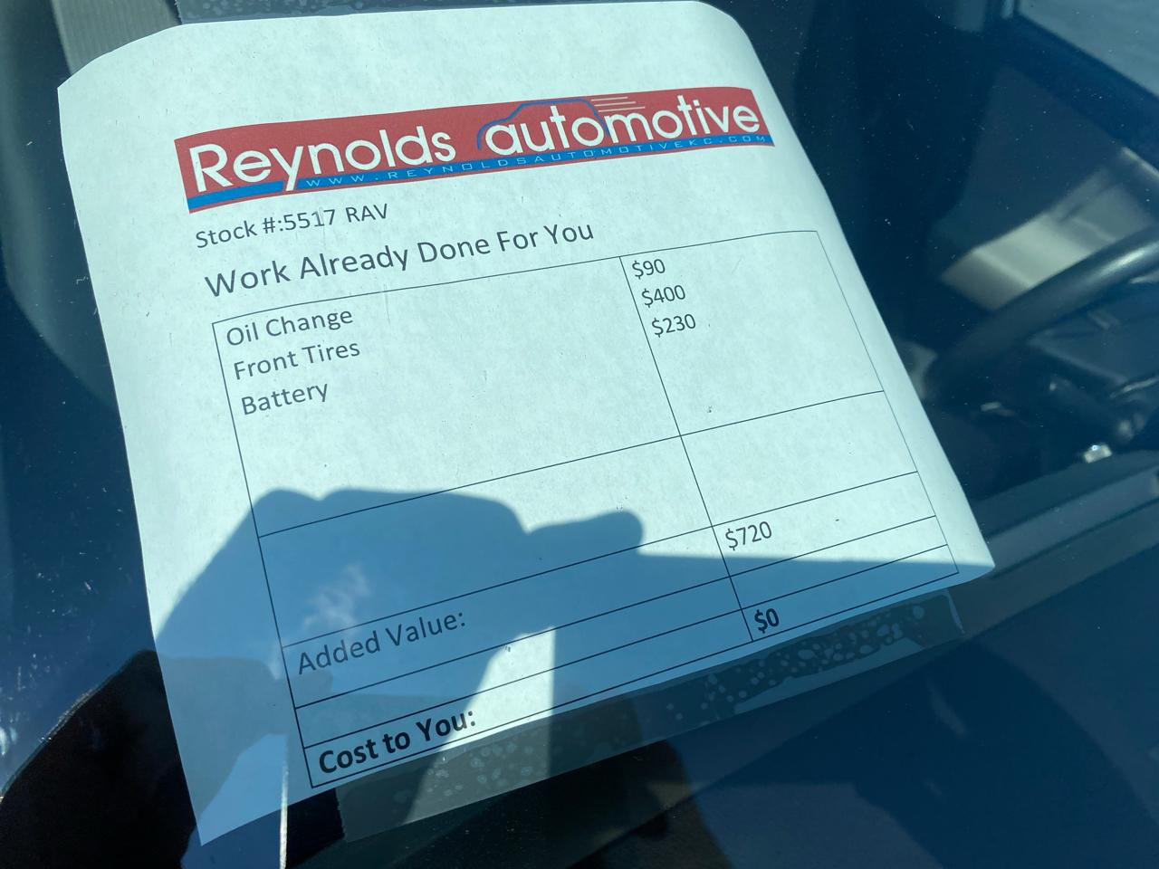 Toyota RAV4 FWD 4dr LE (Natl) 2014