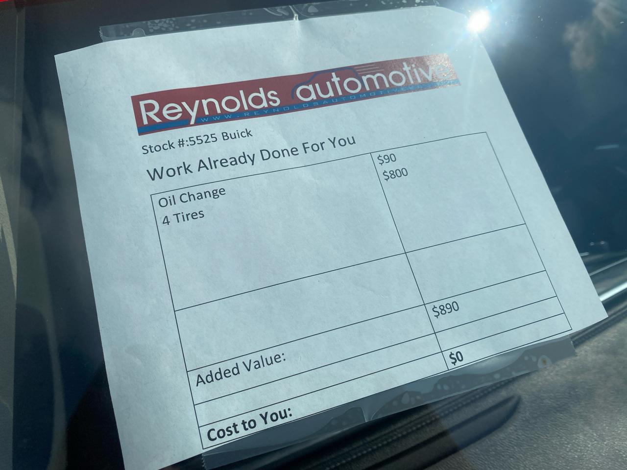 Buick Envision FWD 4dr Preferred 2019