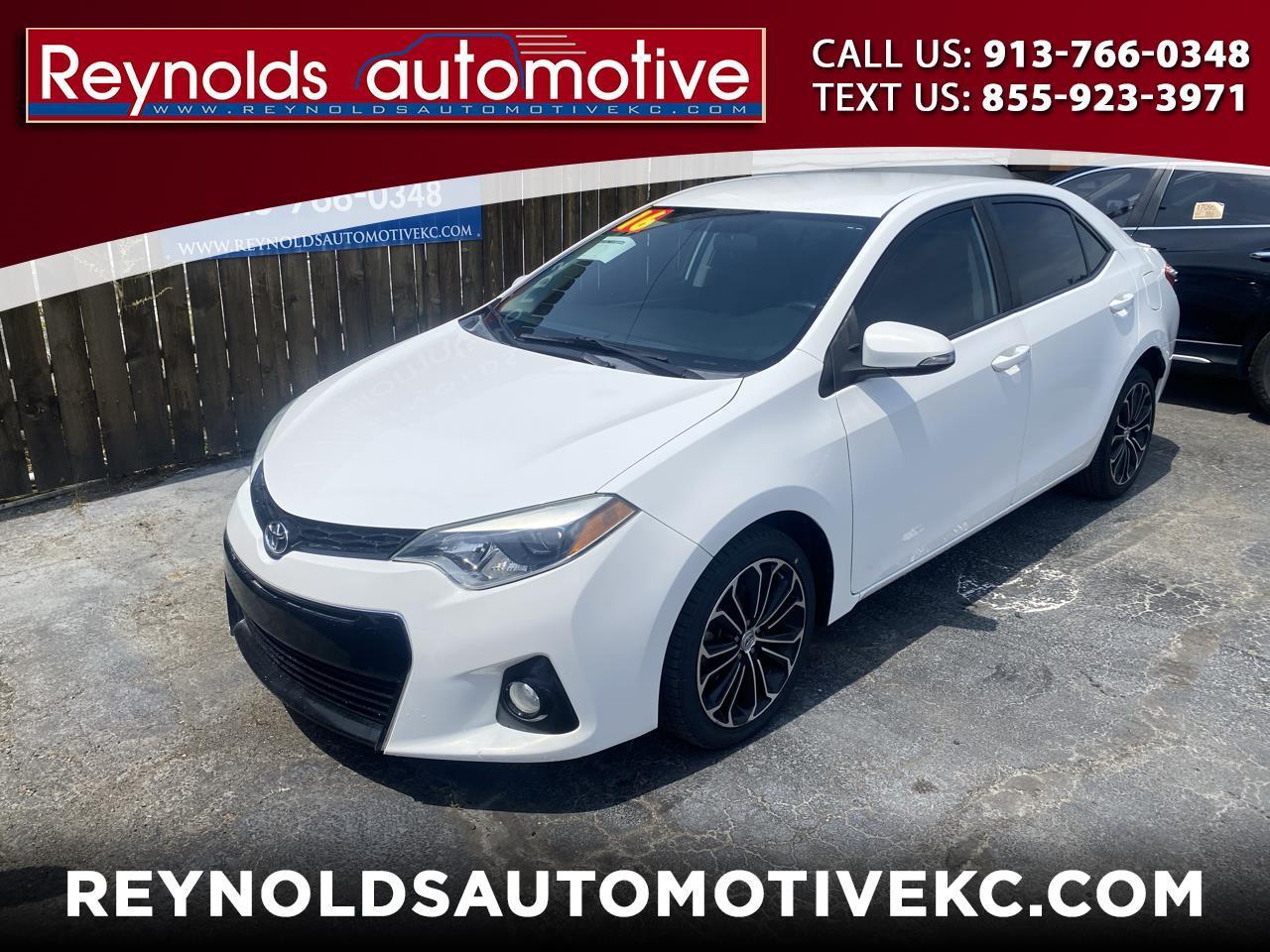 2016 Toyota Corolla 4dr Sdn CVT S w/Special Edition Pkg (Natl)
