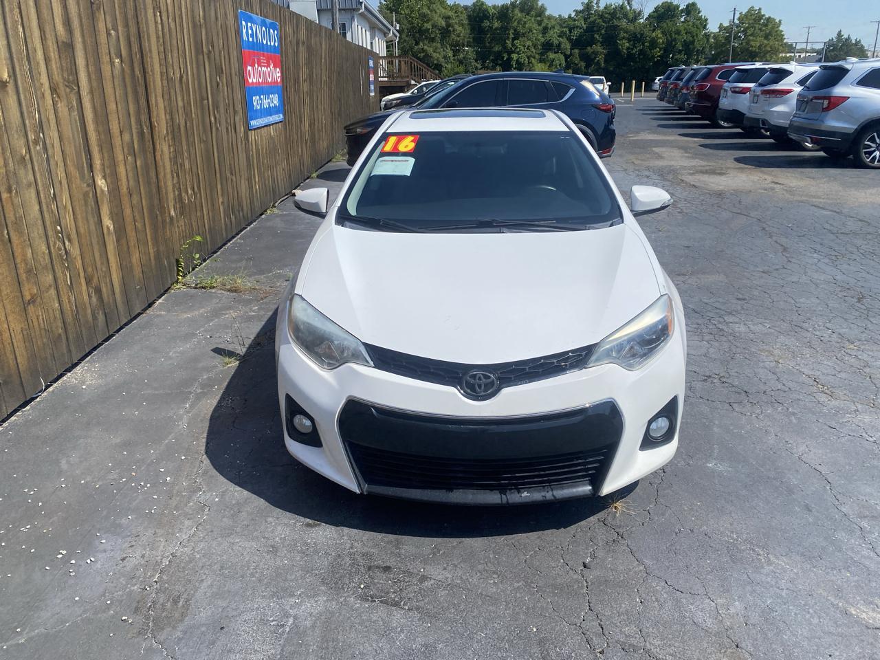 Toyota Corolla 4dr Sdn CVT S w/Special Edition Pkg (Natl) 2016