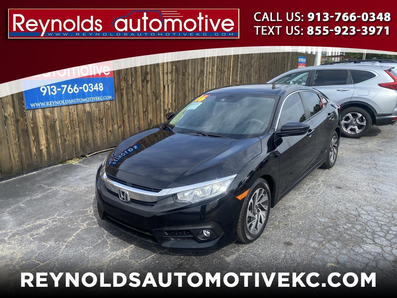 2016 Honda Civic Sedan 4dr CVT EX w/Honda Sensing