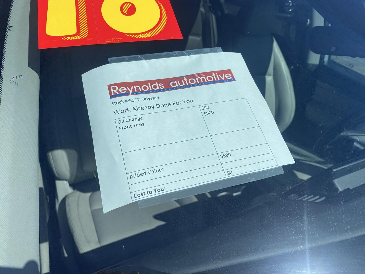 Honda Odyssey EX-L Auto 2018