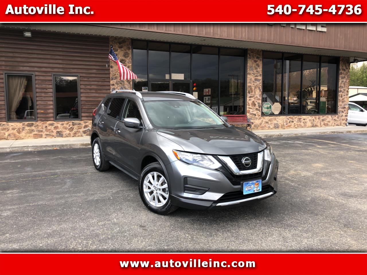 Used 2020 Nissan Rogue SV AWD for Sale in Floyd VA 24091 Autoville Inc.
