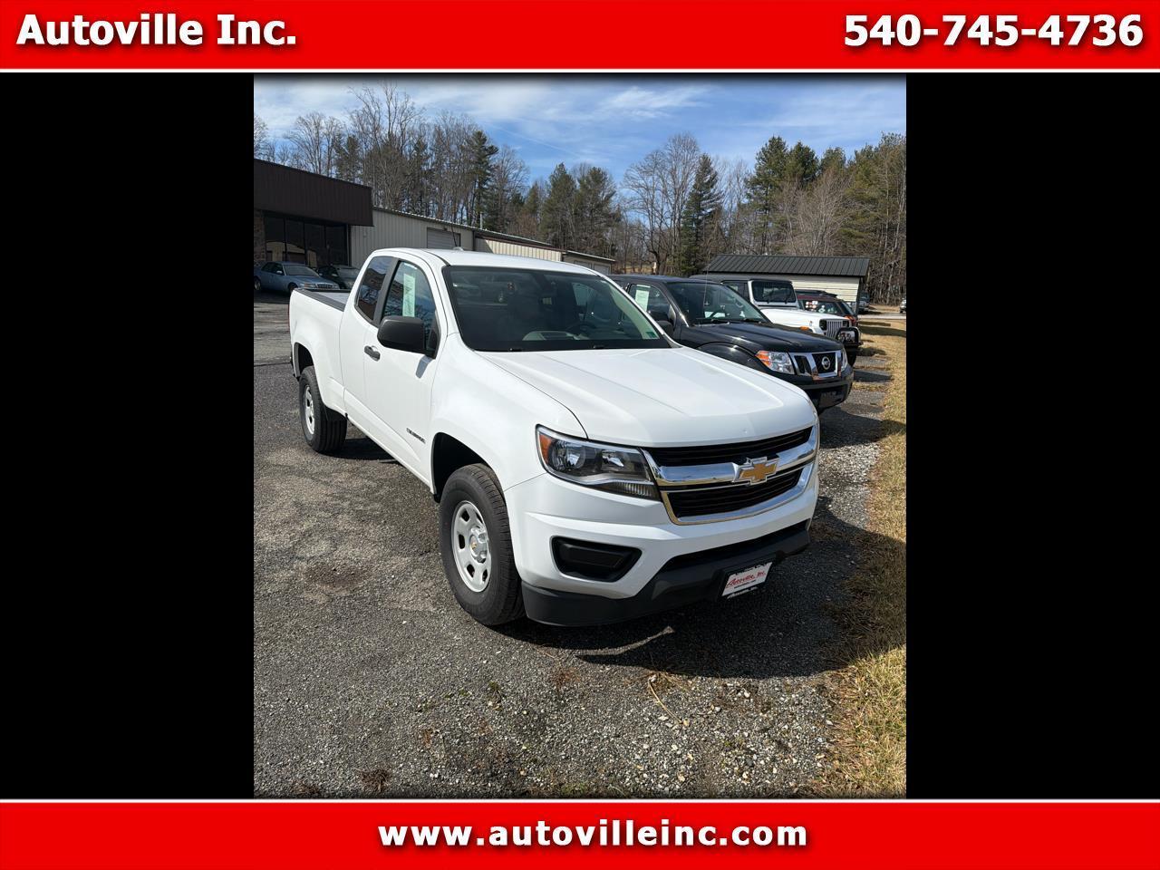 2016 Chevrolet Colorado 2WD Ext Cab 128.3" WT