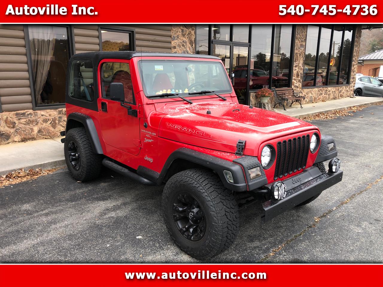 2001 Jeep Wrangler 2dr Sport