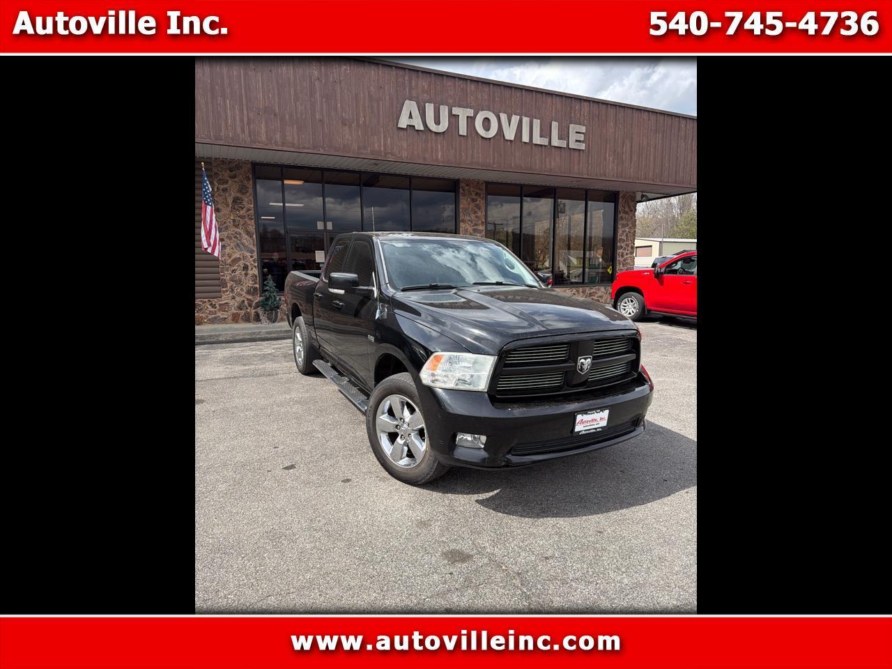 2012 RAM 1500 4WD Quad Cab 140.5" Sport
