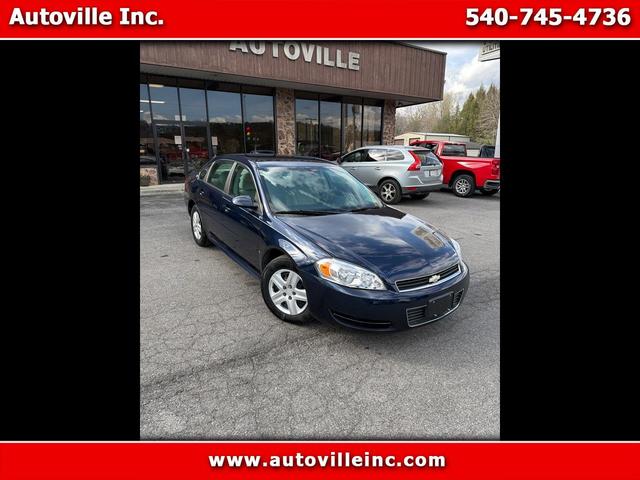 Dark Blue 2009 Chevrolet Impala LS FWD Sedan Front-Wheel Drive Automatic