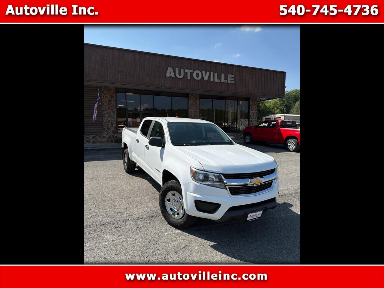 2019 Chevrolet Colorado 4WD Crew Cab 140.5" Work Truck