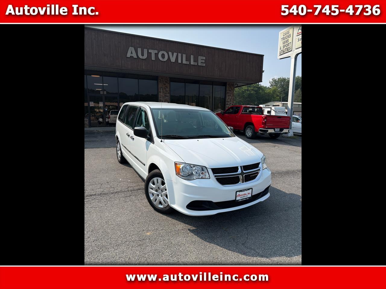 2015 Dodge Grand Caravan 4dr Wgn American Value Pkg