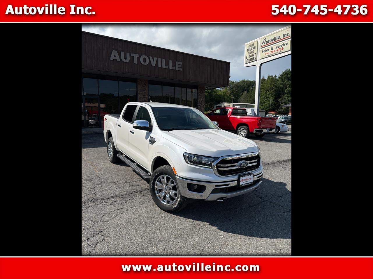 2019 Ford Ranger LARIAT 4WD SuperCrew 5' Box