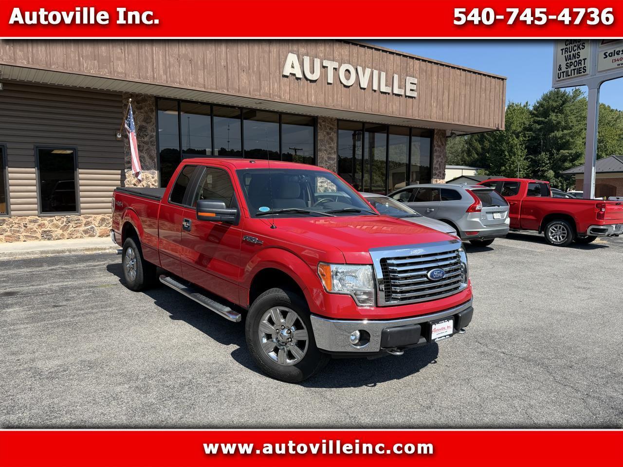 2010 Ford F-150 4WD SuperCab 145" Lariat