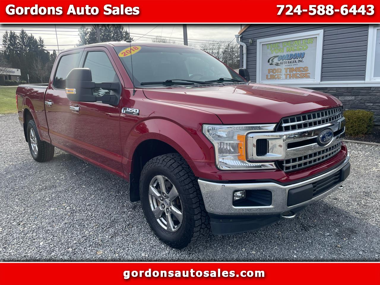 2018 Ford F-150 SuperCrew 139" FX4 4WD