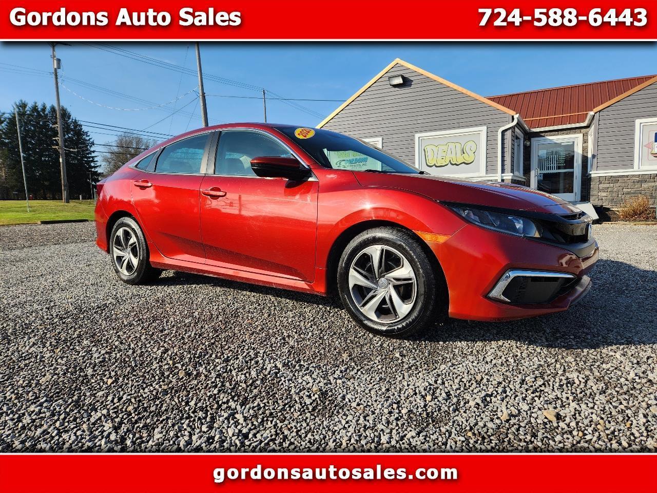 2020 Honda Civic LX Honda Sensing Sedan