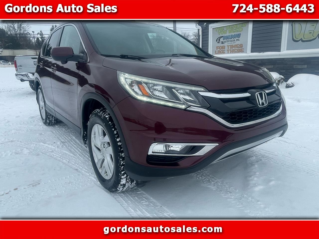 2016 Honda CR-V EX-L 4WD with Navigation