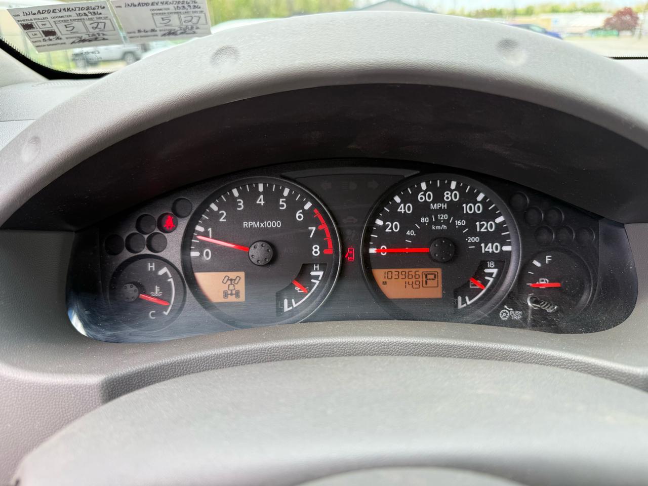 Nissan Frontier  2019