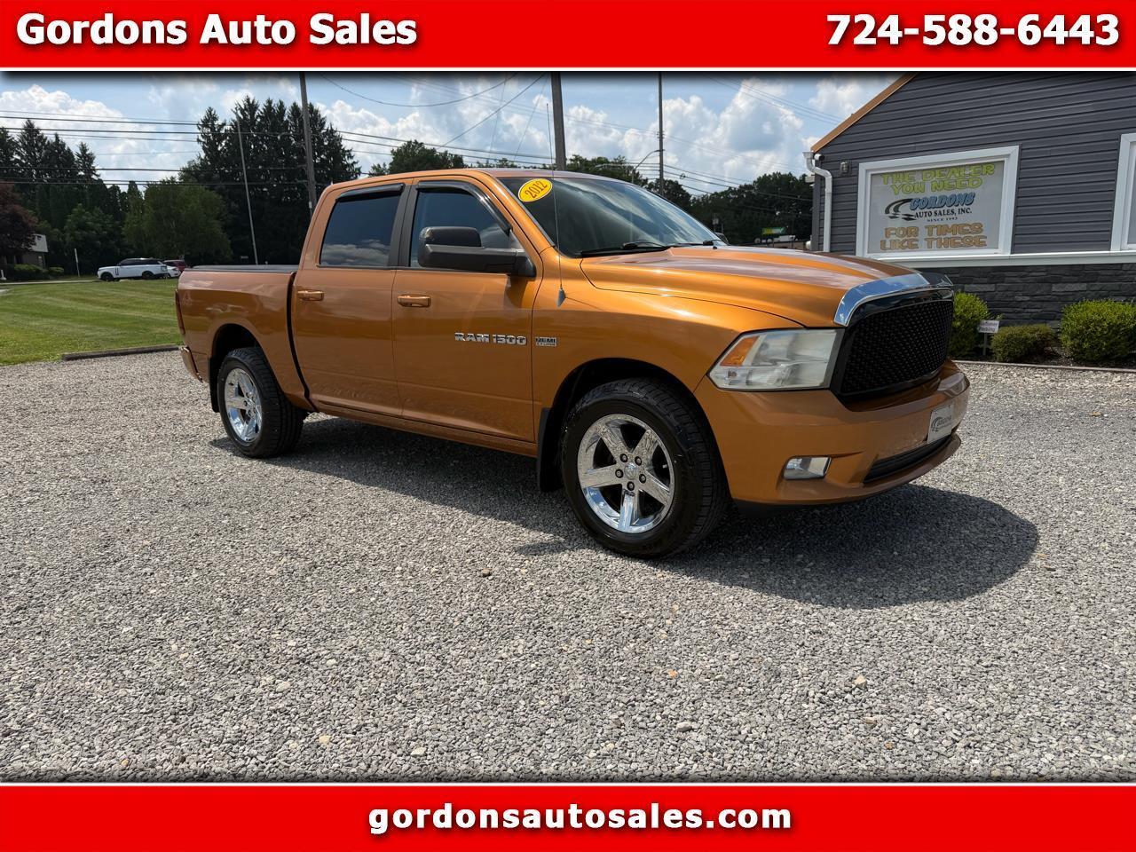 2012 RAM 1500 Sport Crew Cab 4WD